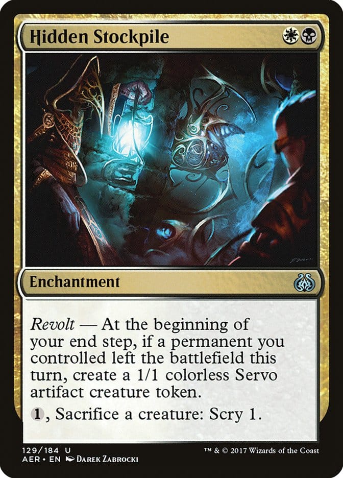 Hidden Stockpile [Aether Revolt] Magic: The Gathering