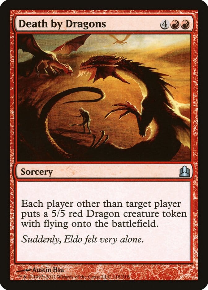 Death by Dragons [Commander 2011] Magic: The Gathering
