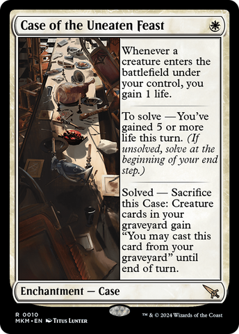 Case of the Uneaten Feast [Murders at Karlov Manor] Magic: The Gathering