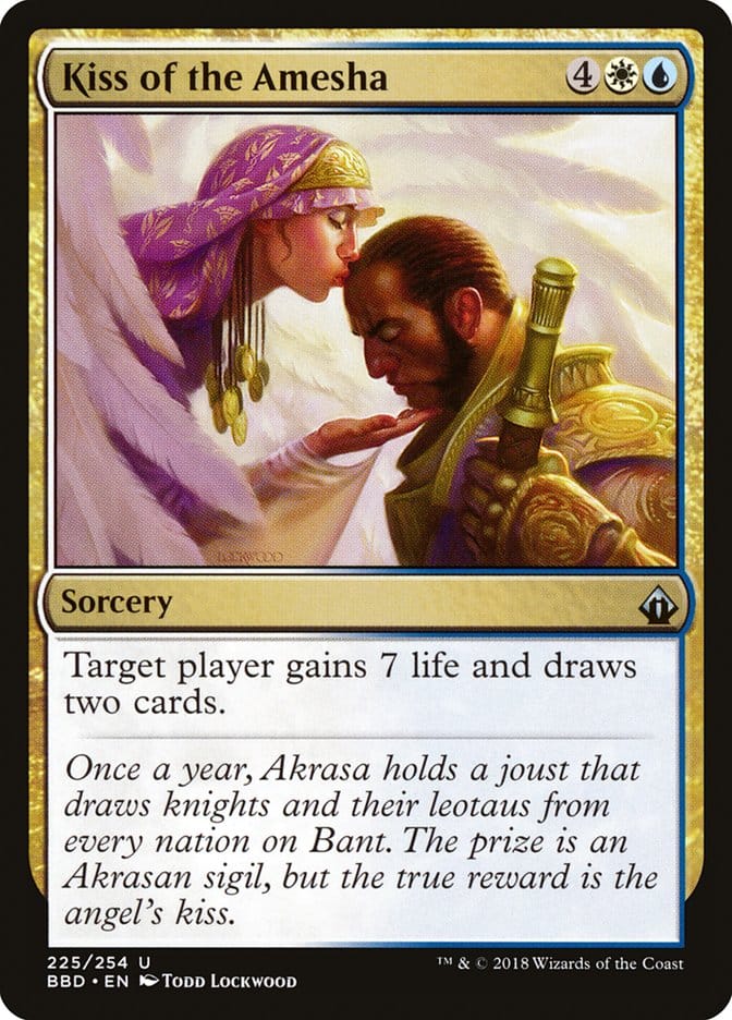 Kiss of the Amesha [Battlebond] Magic: The Gathering