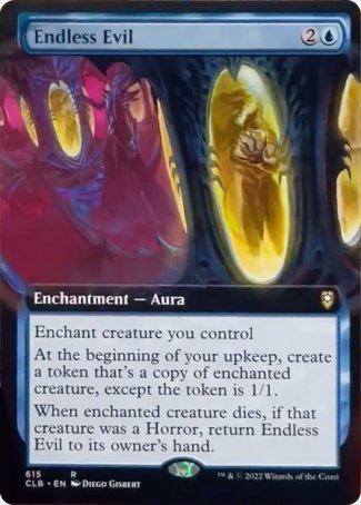 Endless Evil (Extended Art) [Commander Legends: Battle for Baldur's Gate] Magic: The Gathering
