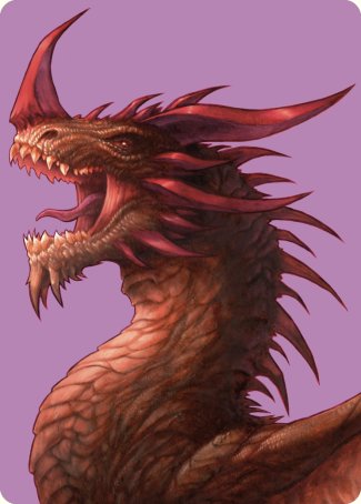 The Ur-Dragon Art Card [Commander Masters Art Series] Magic: The Gathering