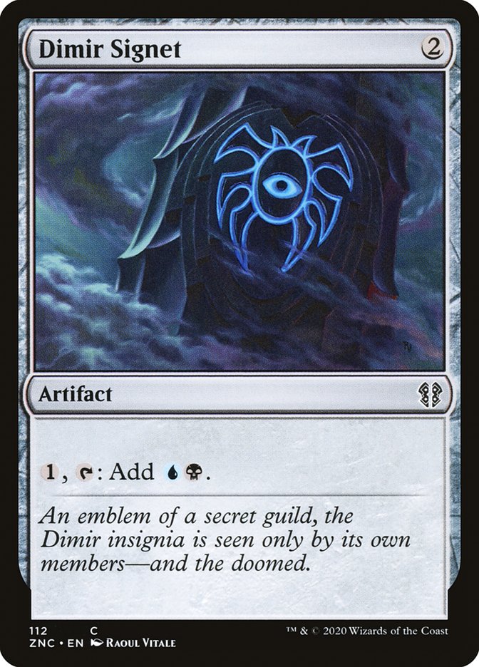 Dimir Signet [Zendikar Rising Commander] Magic: The Gathering