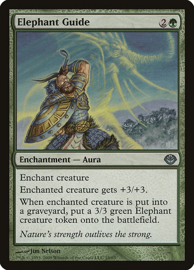 Elephant Guide [Duel Decks: Garruk vs. Liliana] Magic: The Gathering