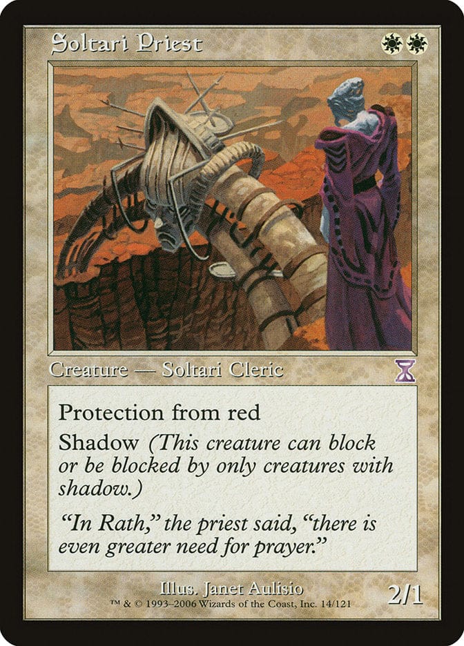Soltari Priest [Time Spiral Timeshifted] Magic: The Gathering