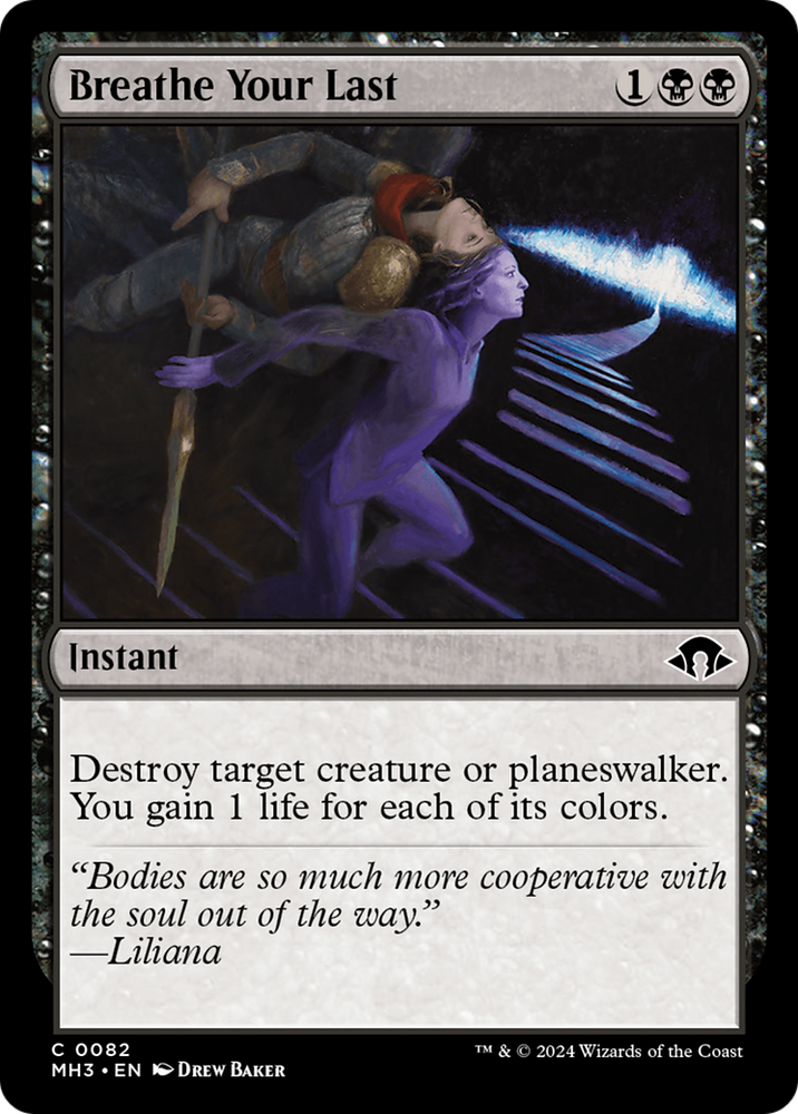 Breathe Your Last [Modern Horizons 3] Magic: The Gathering
