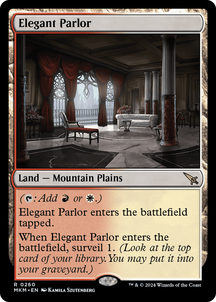 Elegant Parlor [Murders at Karlov Manor] Magic: The Gathering