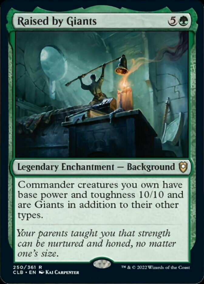Raised by Giants [Commander Legends: Battle for Baldur's Gate] Magic: The Gathering