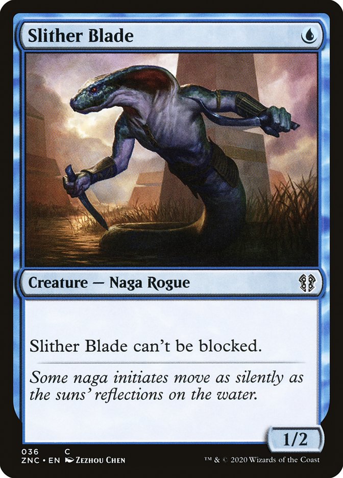 Slither Blade [Zendikar Rising Commander] Magic: The Gathering