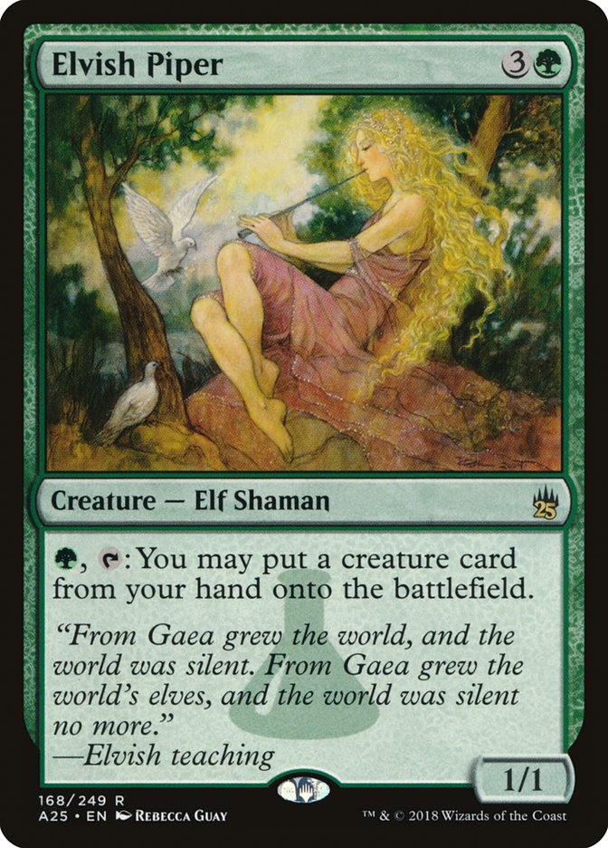 Elvish Piper [Masters 25] Magic: The Gathering