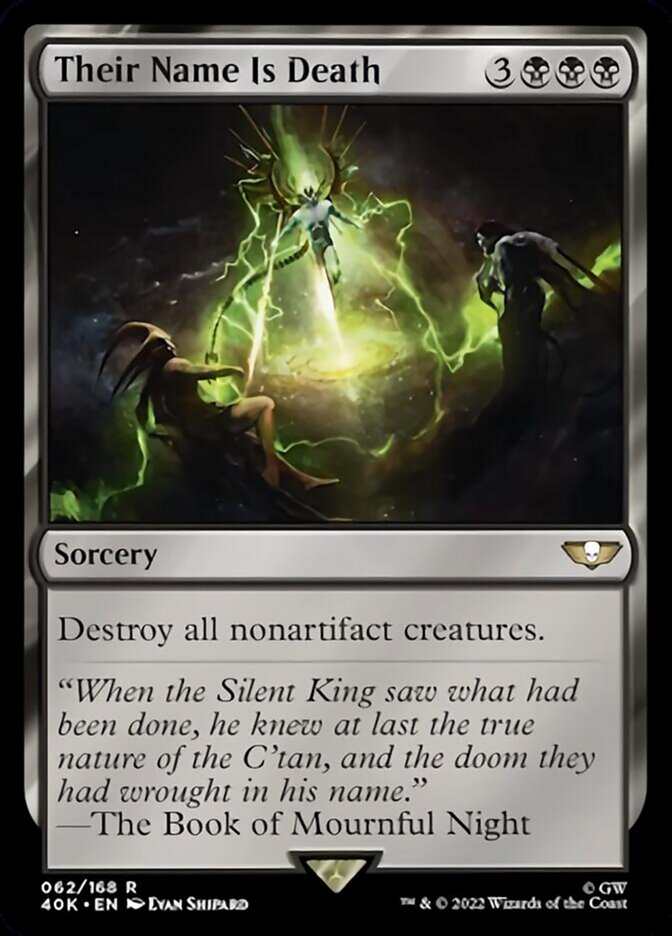 Their Name Is Death [Warhammer 40,000] Magic: The Gathering