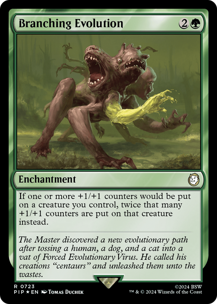 Branching Evolution (Surge Foil) [Fallout] Magic: The Gathering