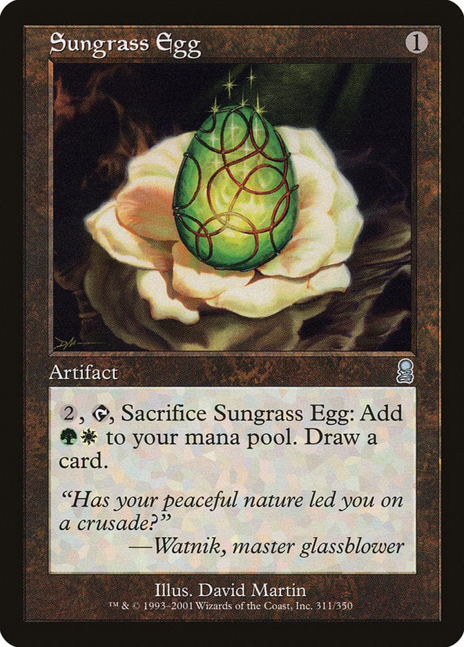 Sungrass Egg [Odyssey] Magic: The Gathering