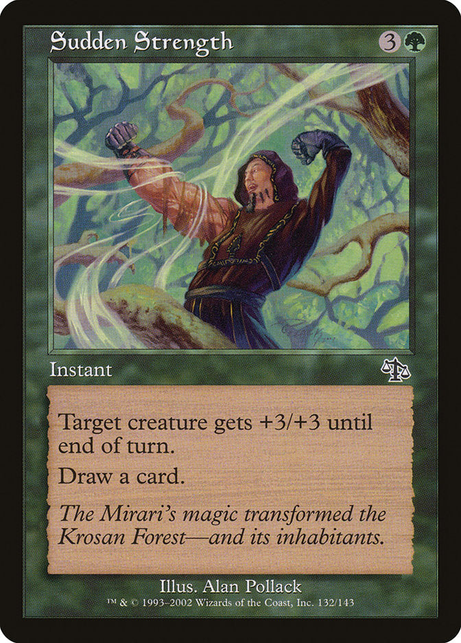 Sudden Strength [Judgment] Magic: The Gathering
