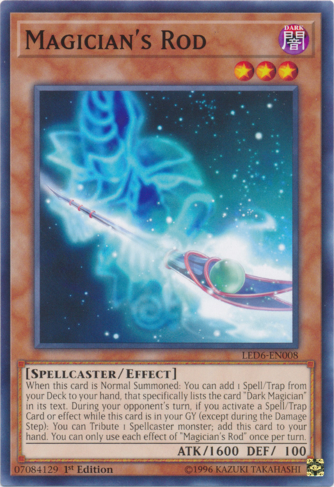 Magician's Rod [LED6-EN008] Common Yu-Gi-Oh!