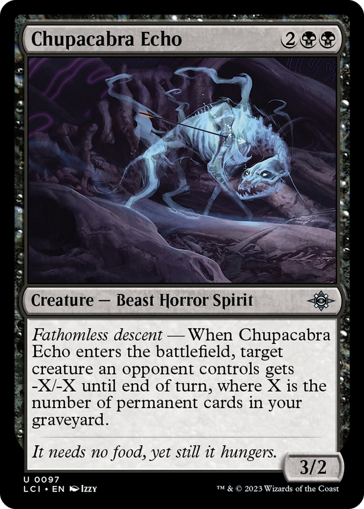 Chupacabra Echo [The Lost Caverns of Ixalan] Magic: The Gathering