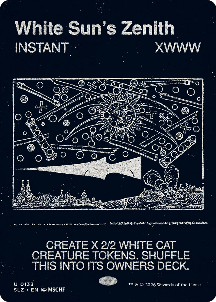 White Sun's Zenith (0133) [Secret Lair x MSCHF: The Zeta Set]