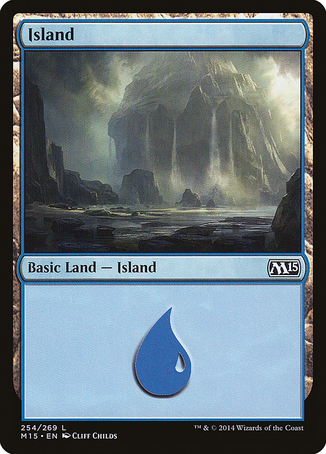 Island (254) [Magic 2015] Magic: The Gathering