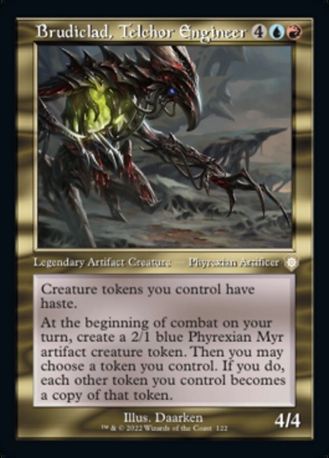 Brudiclad, Telchor Engineer (Retro) [The Brothers' War Commander] Magic: The Gathering