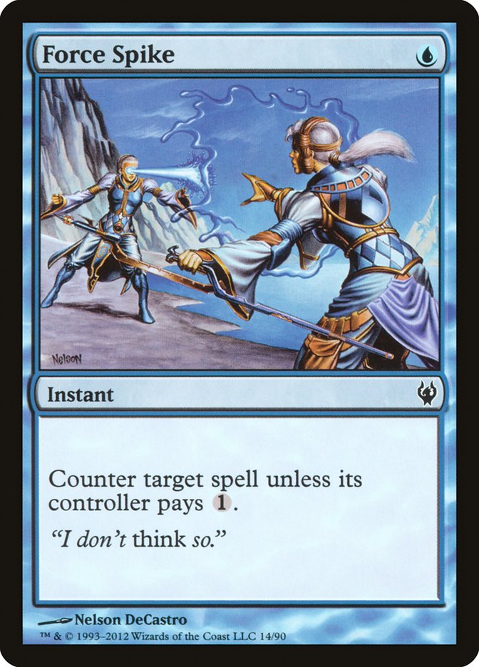 Force Spike [Duel Decks: Izzet vs. Golgari] Magic: The Gathering