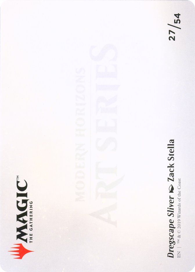 Dregscape Sliver // Dregscape Sliver [Modern Horizons Art Series] Magic: The Gathering