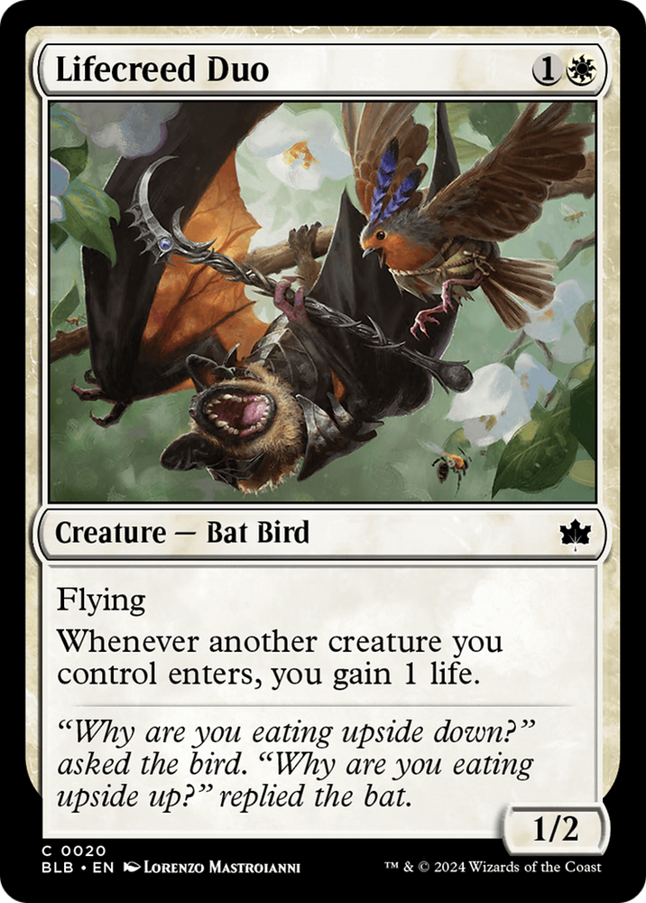 Lifecreed Duo [Bloomburrow] Magic: The Gathering