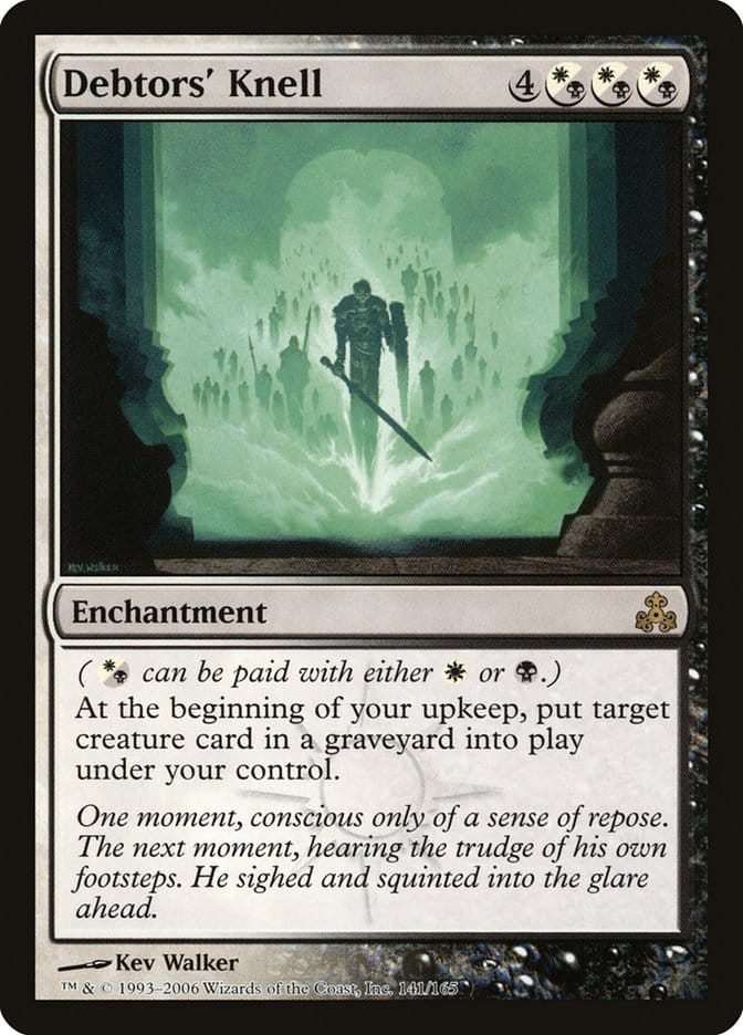 Debtors' Knell [Guildpact] Magic: The Gathering