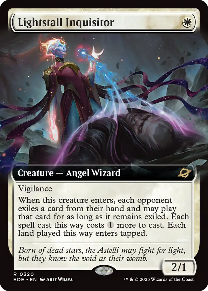 Lightstall Inquisitor (Extended Art) [Edge of Eternities] Magic: The Gathering