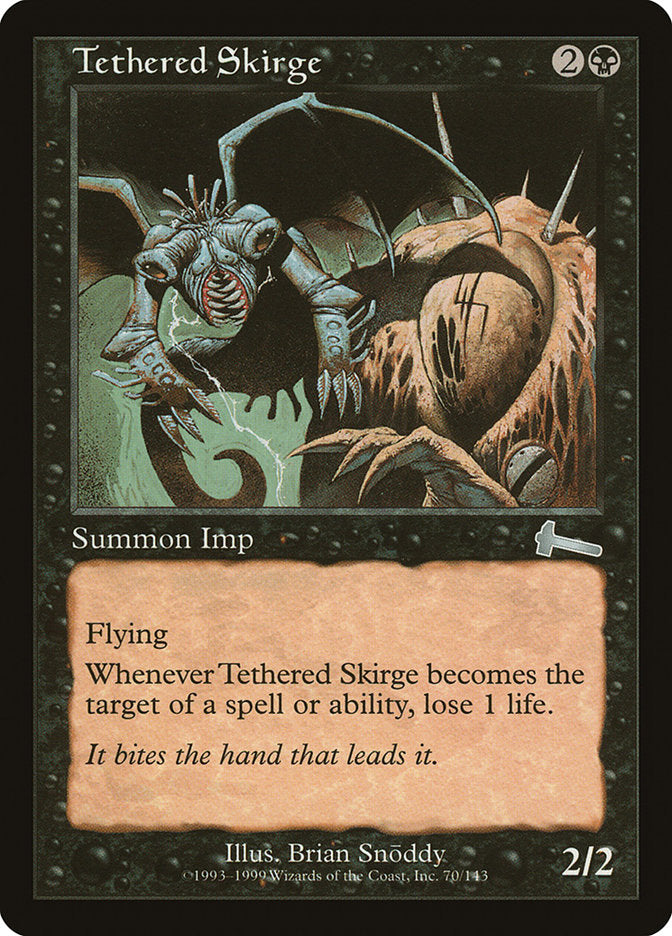 Tethered Skirge [Urza's Legacy] Magic: The Gathering