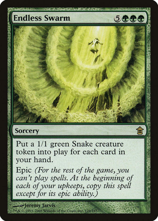 Endless Swarm [Saviors of Kamigawa] Magic: The Gathering