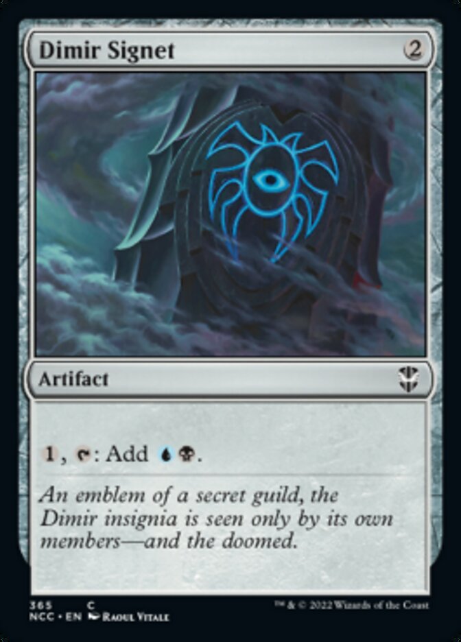 Dimir Signet [Streets of New Capenna Commander] Magic: The Gathering