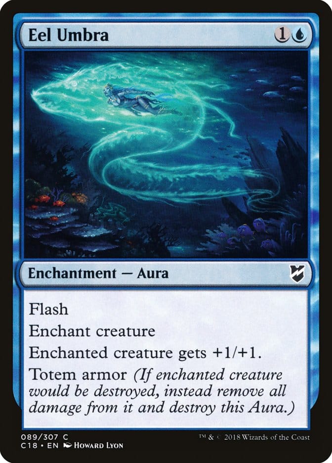 Eel Umbra [Commander 2018] Magic: The Gathering