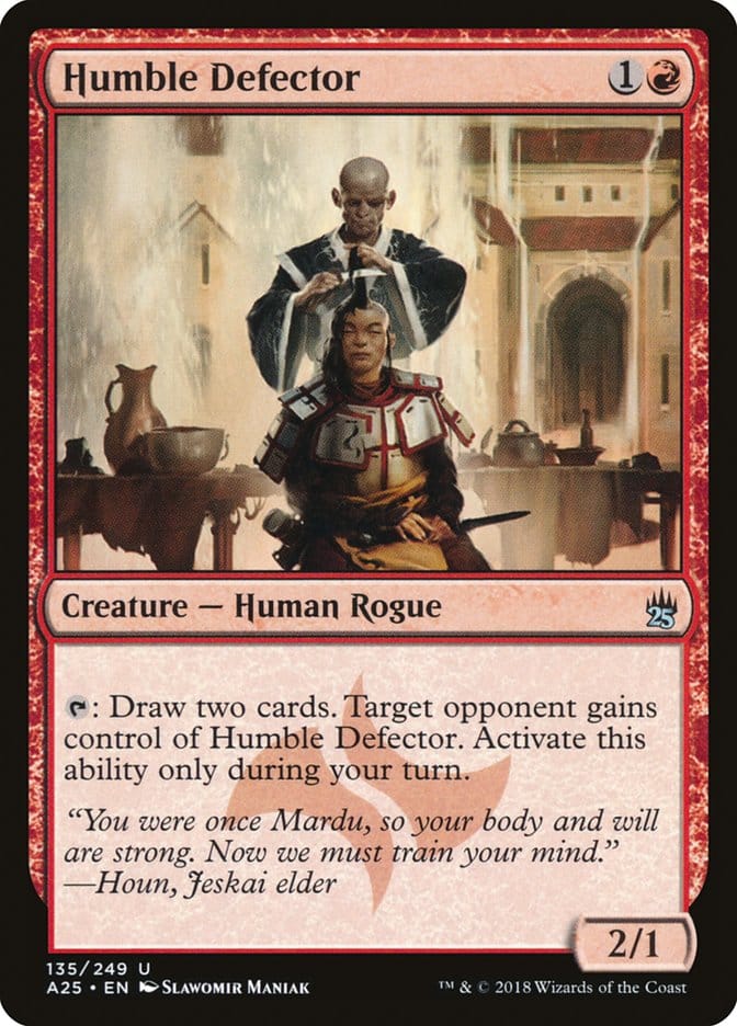 Humble Defector [Masters 25] Magic: The Gathering