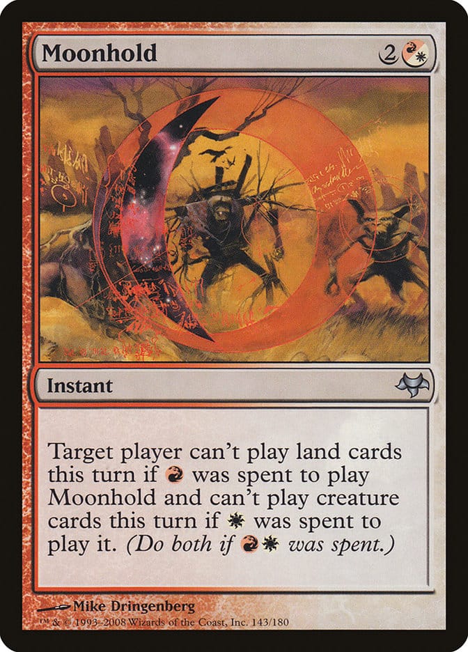 Moonhold [Eventide] Magic: The Gathering