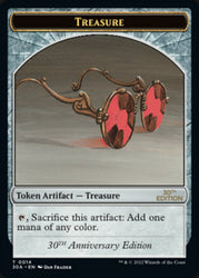 Treasure Token (014) [30th Anniversary Tokens] Magic: The Gathering