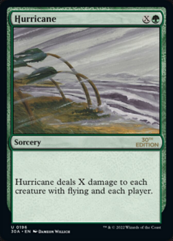 Hurricane [30th Anniversary Edition] Magic: The Gathering