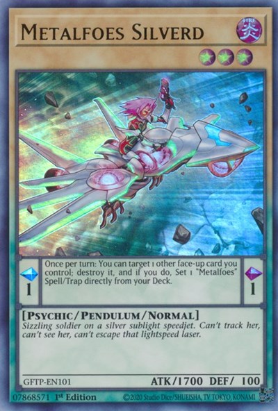Metalfoes Silverd [GFTP-EN101] Ultra Rare - Yugioh Cards For Your TCG Needs!