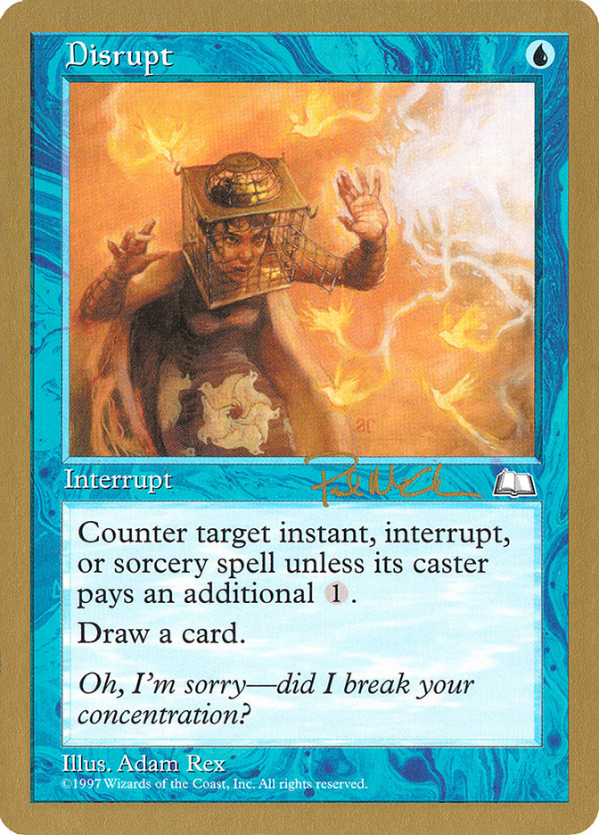 Disrupt (Paul McCabe) [World Championship Decks 1997] Magic: The Gathering