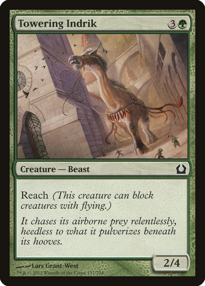 Towering Indrik [Return to Ravnica] Magic: The Gathering