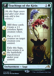 Teachings of the Kirin // Kirin-Touched Orochi [Kamigawa: Neon Dynasty Prerelease Promos] Magic: The Gathering