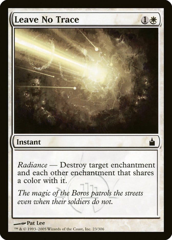 Leave No Trace [Ravnica: City of Guilds] Magic: The Gathering