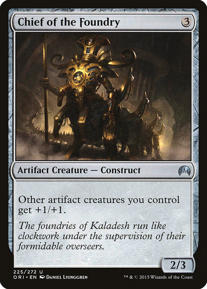 Chief of the Foundry [Magic Origins] Magic: The Gathering