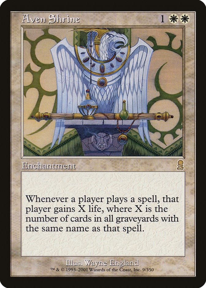 Aven Shrine [Odyssey] Magic: The Gathering