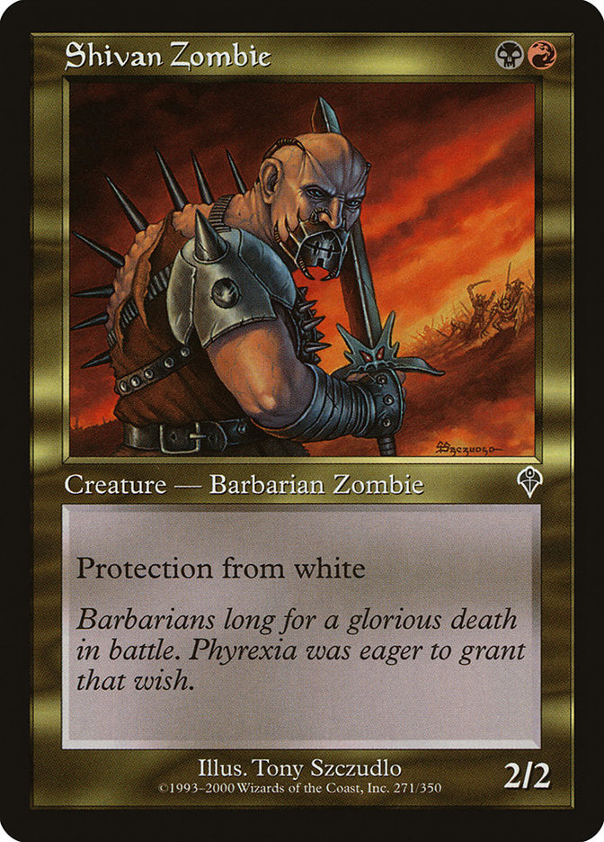 Shivan Zombie [Invasion] Magic: The Gathering