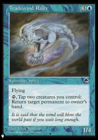 Tradewind Rider [The List] Magic: The Gathering
