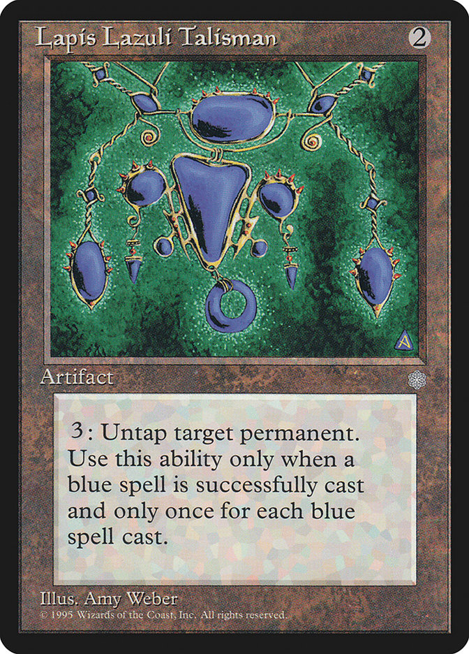 Lapis Lazuli Talisman [Ice Age] Magic: The Gathering