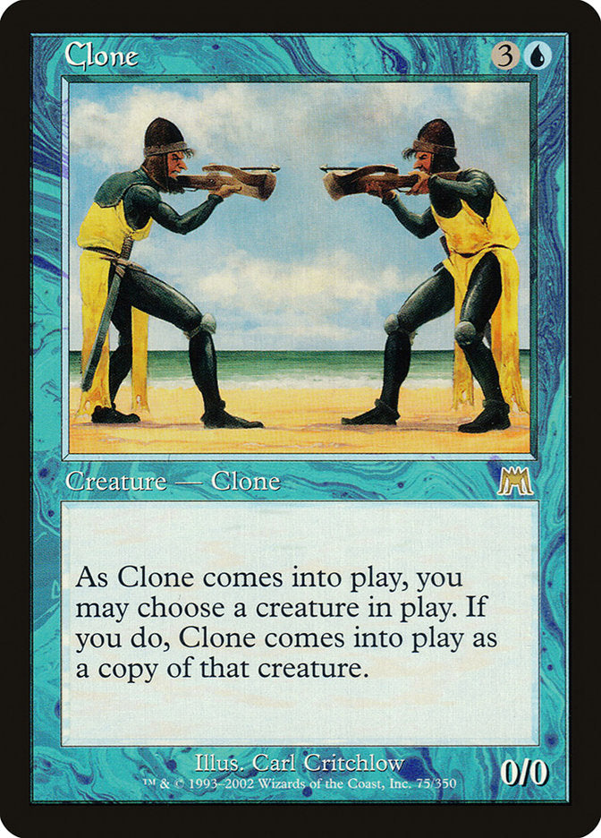 Clone [Onslaught] Magic: The Gathering