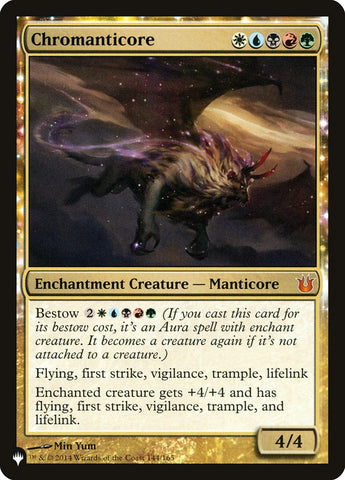 Chromanticore [The List] Magic: The Gathering