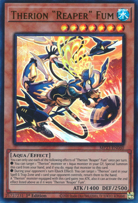Therion "Reaper" Fum [MP23-EN060] Ultra Rare - Yugioh Cards For Your TCG Needs!