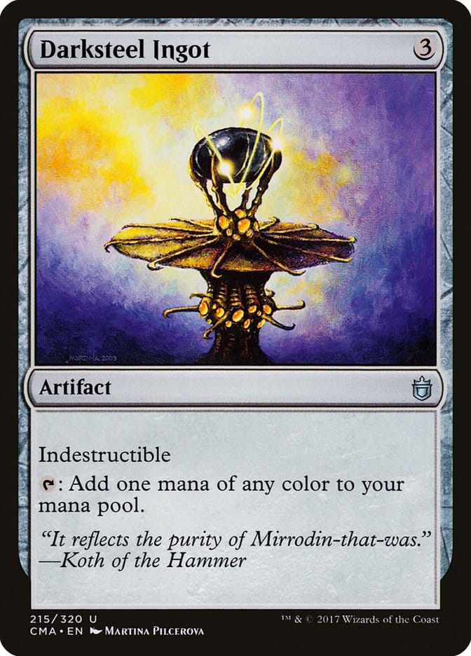 Darksteel Ingot [Commander Anthology] Magic: The Gathering